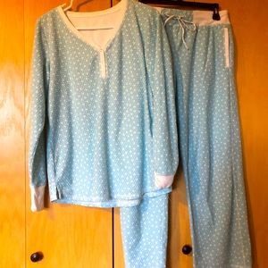 Women’s medium pj set nautica light blue